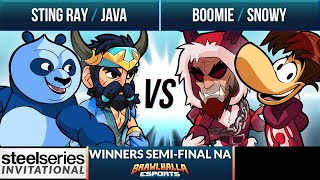 Sting Ray amp Java vs Boomie amp Snowy  Winners SemiFinal  SteelSeries Invitational 2022  NA 2v2 [upl. by Dixon]