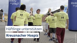 Häftlinge unterstützen Kreuznacher Hospiz mit Spendenlauf [upl. by Hebe]