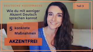 3 AKZENTFREI DEUTSCH SPRECHEN  Aussprache verbessern  Deutsch Aussprache Übungen [upl. by Britni]