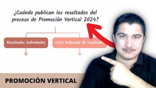 CUÁNDO se publican los RESULTADOS de la PromociónVertical2024 [upl. by Carolee]