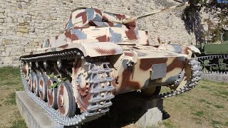 Outside Belgrade Military War Museum Kalemegdan Park Beograd Serbia [upl. by Ladiv918]