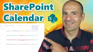 📆How to create a modern and colorful calendar view in SharePoint [upl. by Lengel]