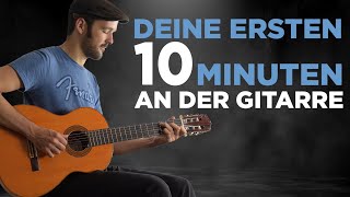 Für Anfänger  erste Schritte an der Gitarre schnell erklärt [upl. by Elaine770]