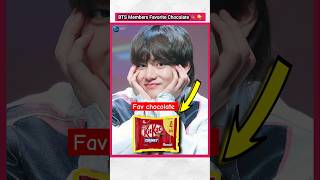 BTS Members Favorite Chocolate 🍫 👆  factsinhindi bts kpopidol btsarmy v jungkook [upl. by Morvin372]