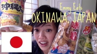 Emmy Eats Okinawa Japan  Okinawan snacks amp sweets [upl. by Rayham]