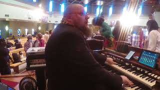 Praise Break  GMS COGIC Black History Month Sunday  21824  Dan quotSpiffyquot Neuman on organ [upl. by Nnylireg]