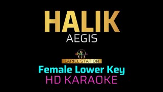 HALIK  AEGIS Female LOWER Key KARAOKEINSTRUMENTAL [upl. by Manning17]