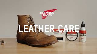 Roughout Leather Care with Red Wing Heritage [upl. by Raquel]