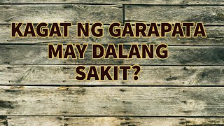 KAGAT NG GARAPATA  TICK BITE MAY DALANG SAKIT [upl. by Paluas]