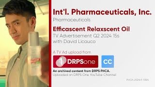 Efficascent Relaxscent Oil TV Ad Q2 2024 15s with David Licauco CC [upl. by Lyontine528]