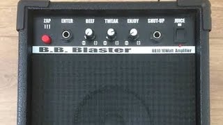 BB Blaster guitar amp  guitar amp Bb blaster [upl. by Annoit657]