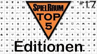 SpielRaum Top 5  unserer Lieblings Editionen DE [upl. by Repsaj514]