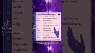 TRUE Facts about every Zodiac Signs 🔥 zodiacsigns horoscope astrology [upl. by Debi]