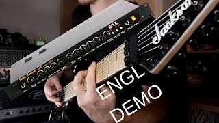 ENGL E530 Modern Rock Preamp  Black Metal Demo [upl. by Htidirrem]