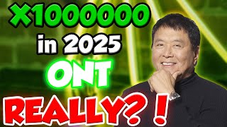 ONT WILL MAKE YOU RICH BY 2025 HERES WHY  ONTOLOGY PRICE PREDICTIONS amp NEWS [upl. by Ralyt51]