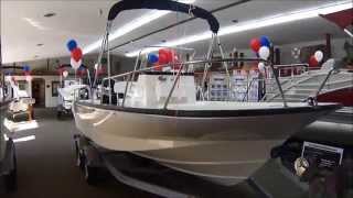 2015 Boston Whaler 190 Montauk  Clemons Boats [upl. by Latonia]