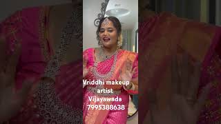 bridal makeup sareedraping hairstyle makeupartist look makeuptutorial reels instareels [upl. by Analihp]