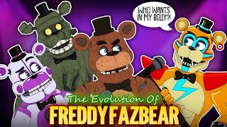 The Evolution Of Freddy Fazbear FNaF ANIMATED [upl. by Rew]