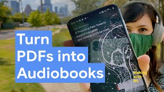 How to convert PDFs to audiobooks with machine learning [upl. by Nipsirc]