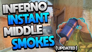 Inferno CT INSTANT Mid Smokes  CS2 [upl. by Gertrudis]