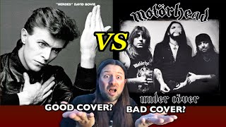 HEROES Motorhead cover VS David Bowie original  GOOD COVER BAD COVER [upl. by Irrej970]