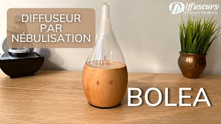 Diffuseur dhuiles essentielles Bolea  Diffuseur par nébulisation unboxing et mise en route [upl. by Lednar]