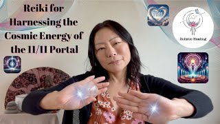 Harness the Cosmic Energy of the 1111 Portal  Spiritual Gateway  Reiki Energy amp Sound Healing [upl. by Jamnis640]