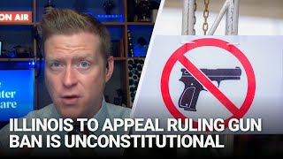 Illinois files notice of appeal of ruling states gun ban is unconstitutional [upl. by Eniaj245]