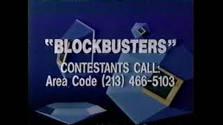 Blockbusters contestant plug 1987 [upl. by Puff]