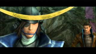 Sengoku Basara Samurai Heroes  All Masamune Date Cutscenes English Dub HD [upl. by Ahsinroc]