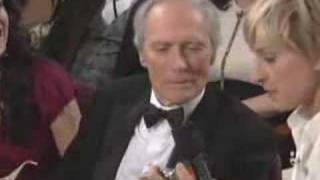 Oscar® Host Ellen DeGeneres with Clint Eastwood [upl. by Aehsal]