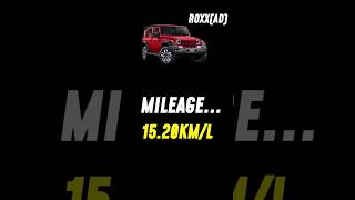 Mileage of Indian Car😱shorts mileage suv car [upl. by Eilarol]