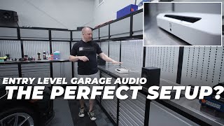 Entry Level Garage Audio Setup The New Bluesound POWERNODE Edge  Is This The Perfect Setup [upl. by Gmur567]