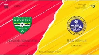 Nevezis Kedainiai vs BFA Vilniuslive stream lithunian i lyge [upl. by Ardnahsal]