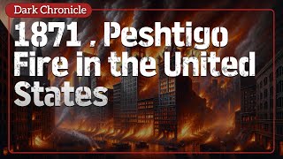 1871  Peshtigo Fire in the United States [upl. by Strephonn]