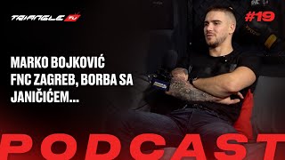 TRIANGLE PODCAST 19 Marko Bojković FNC Zagreb borba sa Janičićem [upl. by Nnod]