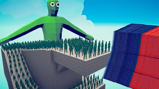 200x ZOMBIE vs 3x EVERY GOD  Totally Accurate Battle Simulator TABS [upl. by Notyard]