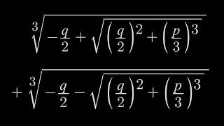 The Cubic Formula Cardanos Method [upl. by Gherardo]