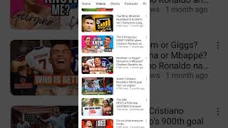 ITS HARD FAN FOLLOWING CRISTIANO RONALDO shortsvideotrending [upl. by Larrisa]