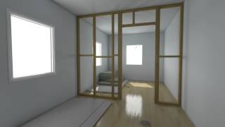 Build a partition wall in less than 30 seconds [upl. by Hays]