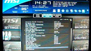 Review MSI 990FXAGD65  Das BIOS [upl. by Ilzel]