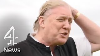 Donald Trump interview on his golf course amp hair  Channel 4 News [upl. by Risan]