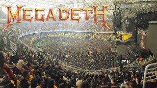 MEGADETH en chile 9 abril 2024  Movistar Arena [upl. by Sadick43]