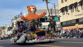 Rose parade 2023 FULL LENGTH With ALL FLOATS and BANDS The 134th Rose Parade [upl. by Proffitt]