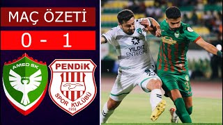 Amedspor  Pendikspor MAÇ ÖZETİ  TFF 1 Lig 2425 [upl. by Allister]