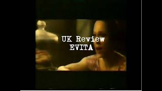 UK Film 96 Review Evita With Madonna [upl. by Wanids]