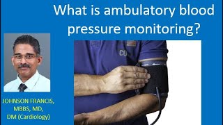 What is ambulatory blood pressure monitoring [upl. by Ettevram]