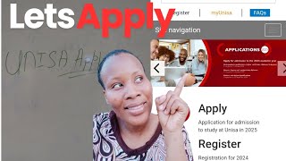 How To Apply At UNISA Step by Step Online Applications application [upl. by Sheila]