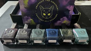 My First Time Buying and Trying Mooncat Lunar Sale Including 4 Thermals 1 Magnetic 1 Shimmer [upl. by Alexis]