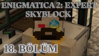 Enigmatica 2 Expert Skyblock Türkçe Seri Sezon 2  Bölüm 18 [upl. by Kai]